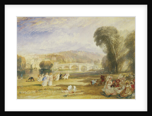 Richmond Hill and Bridge, Surrey, c.1831 by Joseph Mallord William Turner
