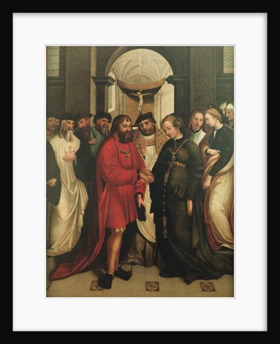 Saint Aleixo's Wedding of Manuel and Maria, 1541 by Garcia Fernandes