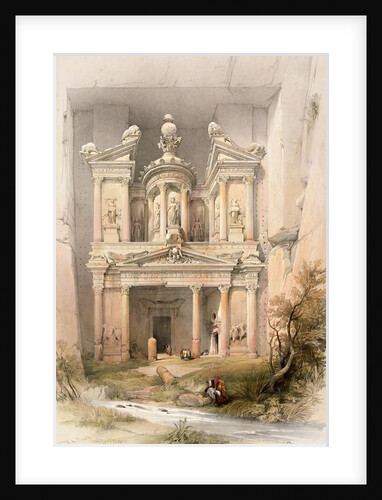 Petra, March 7th 1839 by David Roberts