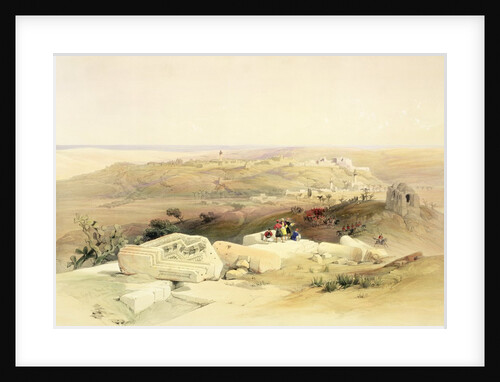 Gaza, March 21st 1839 by David Roberts