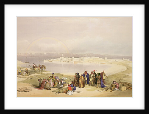 Suez, February 11th 1839, plate 124 from Volume III of 'The Holy Land' by David (after) Roberts