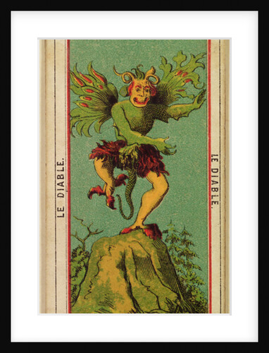Force Majeure, The Devil tarot card by School French
