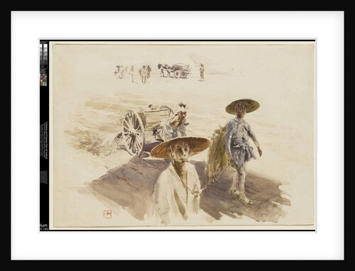 A Watering Cart, 1890 by Robert Frederick Blum