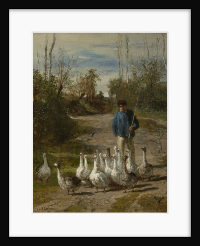 The Gooseherd, c.1850-55 by Constant-Emile Troyon
