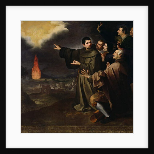 Fray Julian of Alcala's Vision of the Ascension of the Soul of King Philip II of Spain, 1645-46 by Bartolome Esteban Murillo