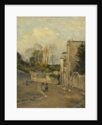 Montmartre, the rue Cortot, c.1872-76 by Stanislas Victor Edouard Lepine