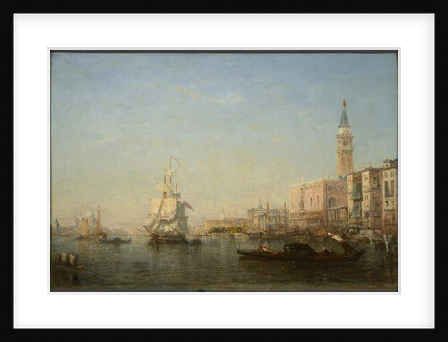 The Grand Canal, Venice, c.1852 by Felix Ziem