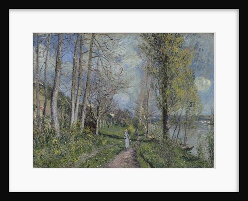 Banks of the Seine, c.1880-81 by Alfred Sisley