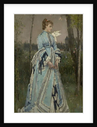 Spring, 1877 by Alfred Emile Stevens