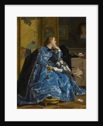 A Duchess, c.1866 by Alfred Emile Stevens