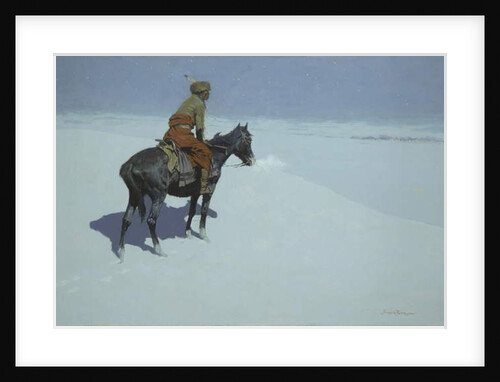 Friends or Foes?, 1902-05 by Frederic Remington
