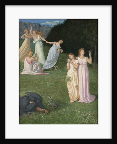Death and the Maidens, 1872 by Pierre Puvis de Chavannes