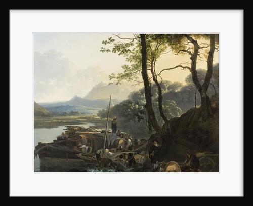 The Ferryboat, c.1657 by Adam Pynacker