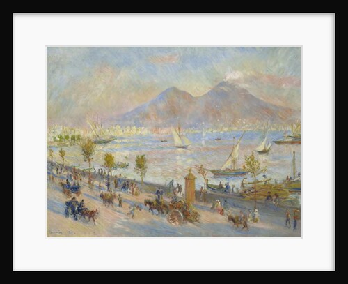 Bay of Naples, Evening, 1881 by Pierre Auguste Renoir