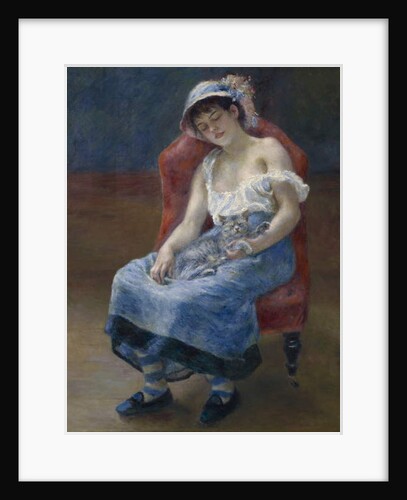 Sleeping Girl, 1880 by Pierre Auguste Renoir