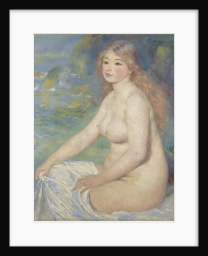 Blonde Bather, 1881 by Pierre Auguste Renoir