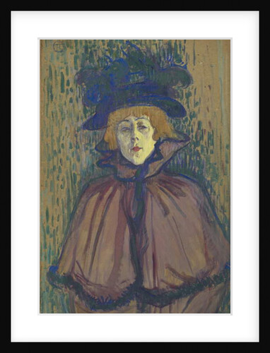 Jane Avril, 1891-92 by Henri de Toulouse-Lautrec