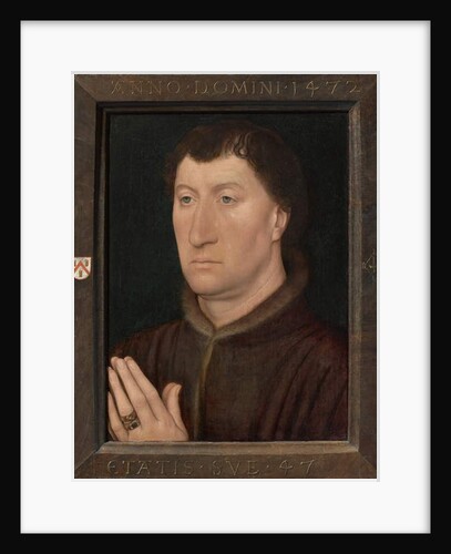 The Canon Gilles Joye, 1472 by Hans Memling