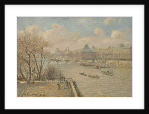 The Louvre from the Pont Neuf, 1902 by Camille Pissarro