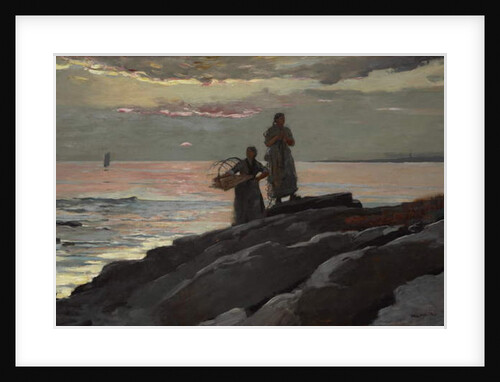 Saco Bay, 1896 by Winslow Homer