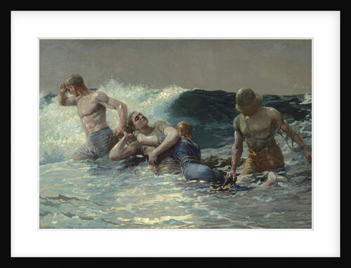 Undertow, 1886 by Winslow Homer