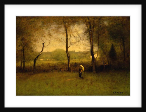 Wood Gatherers: An Autumn Afternoon, 1891 by George Snr. Inness