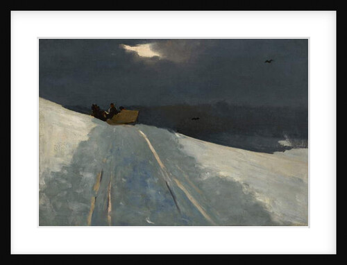 Sleigh Ride, c.1890-95 by Winslow Homer
