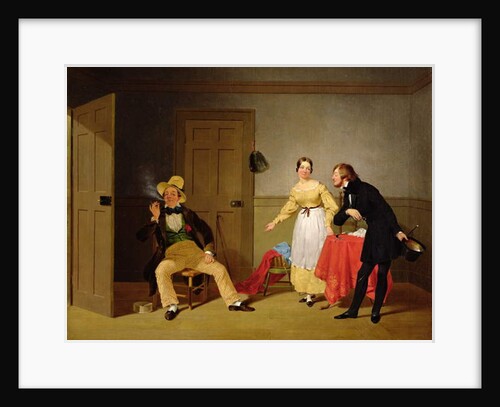 The City and Country Beaux, c.1838 by Francis William Edmonds