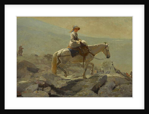 The Bridle Path, White Mountains, 1868 by Winslow Homer