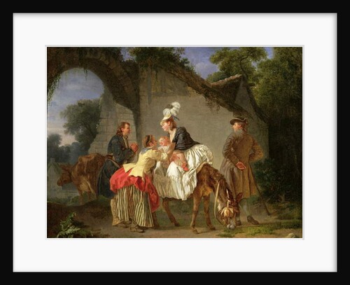 Farewell to the Nurse, 1776-77 by Etienne Aubry