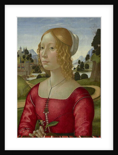 Portrait of a Lady, c.1490 by Domenico (1449-94) Ghirlandaio