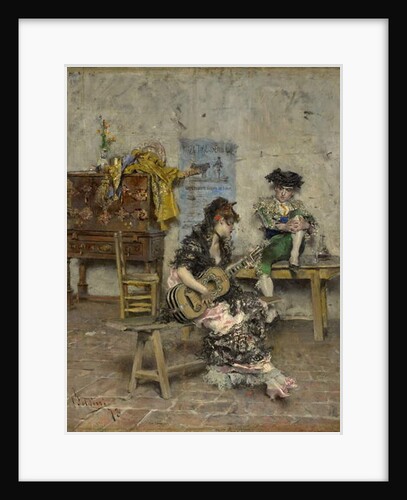 A Guitar Player, 1872 by Giovanni Boldini