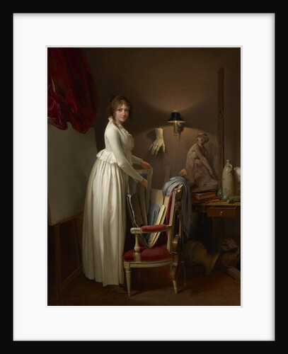 The Artist's Wife in his Studio, c.1795-99 by Louis Leopold Boilly