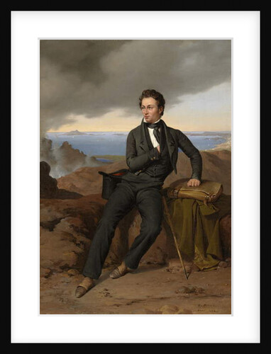 Portrait of Theodore Jubin, 1826 by Guillaume Bodinier