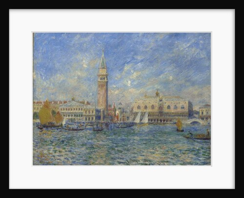 Venice, the Doge's Palace, 1881 by Pierre Auguste Renoir