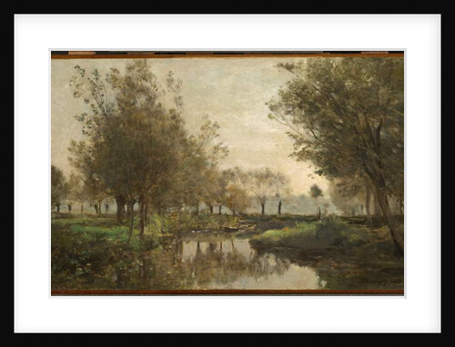 The Creek, 1863 by Charles Francois Daubigny