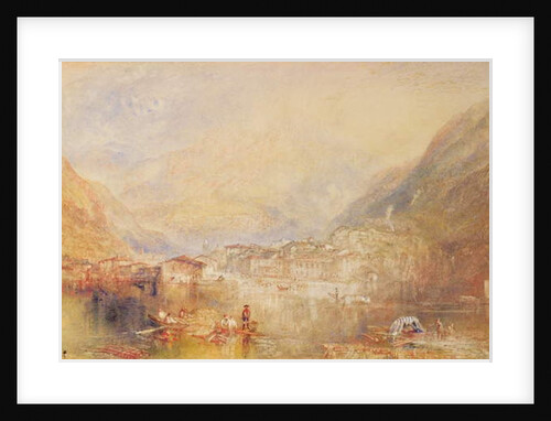Brunnen from the Lake of Lucerne, 1845 by Joseph Mallord William Turner