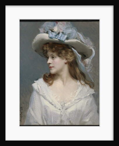 Woman in White, c.1880 by Raimundo de Madrazo y Garreta
