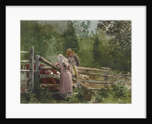 Feeding Time, 1878 by Winslow Homer