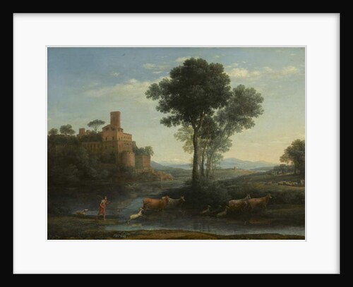 Landscape with the Voyage of Jacob, 1677 by Claude Lorrain