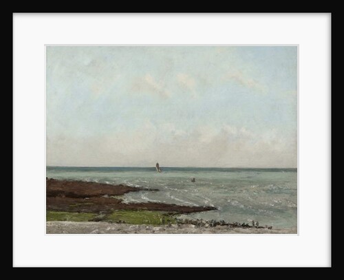 Laundresses at Low Tide, Étretat, 1866 or 1869 by Gustave Courbet