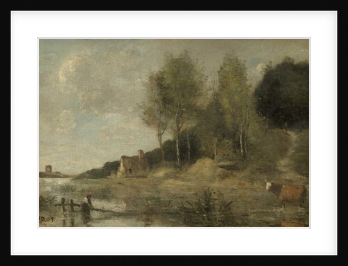 Marsh at Boves, near Amiens by Jean Baptiste Camille Corot