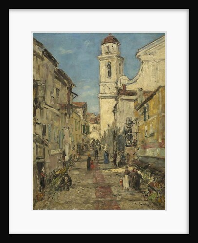 Villefranche, c.1892 by Eugene Louis Boudin