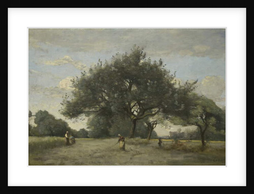 Apple Trees in a Field, c.1865-70 by Jean Baptiste Camille Corot