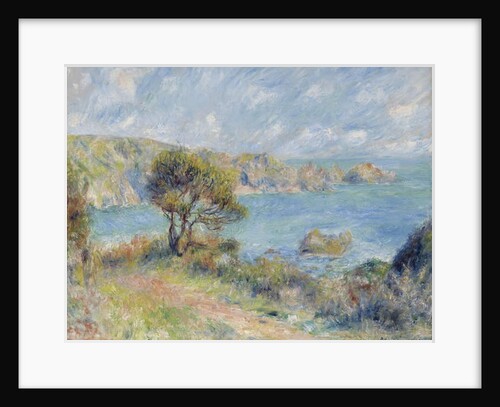 View at Guernsey, 1883 by Pierre Auguste Renoir