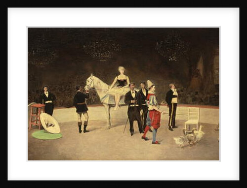 Circus Scene, c.1890 by Enrique Atalaya González