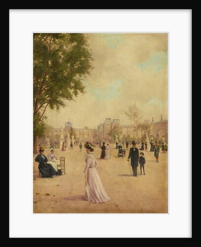 The Tuileries Gardens, after 1883 by E. Baré