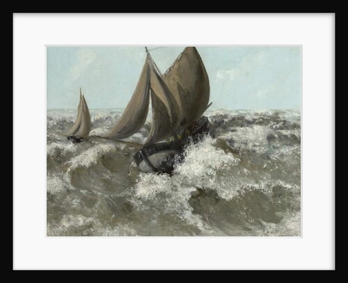 The Sailboat, c.1869 by Gustave Courbet