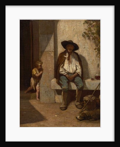 Italian Peasant, 1842 by Alexandre Gabriel Decamps