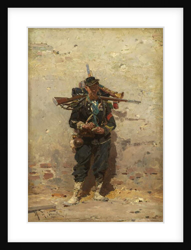 Bugler of the Light Infantry, 1876 by Alphonse Marie de Neuville